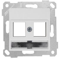 RİTA MEK TUŞ ETİKETLİ TLF DATA PRİZ (KON.SÜZ)BEYAZ 1